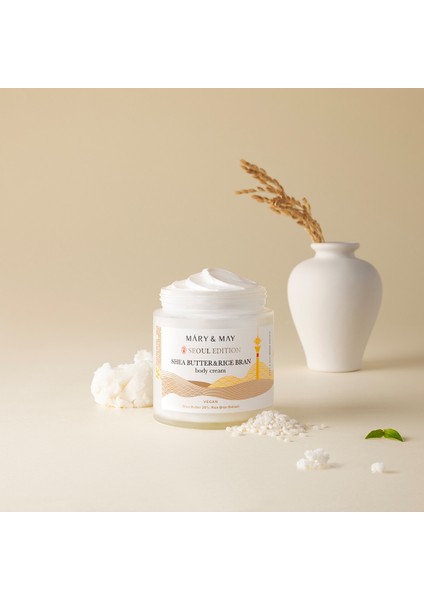 Seoul Edition Shea Butter & Rice Bran Body Cream / Shea Yağı ve Pirinç Kepeği Içeren Vücut Kremi 250ML modelleri