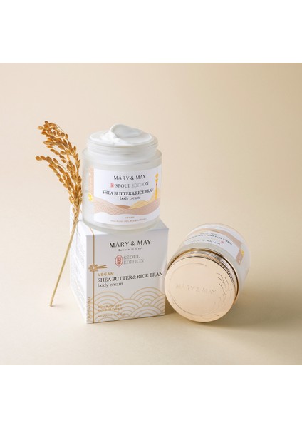 Seoul Edition Shea Butter & Rice Bran Body Cream / Shea Yağı ve Pirinç Kepeği Içeren Vücut Kremi 250ML indirimleri