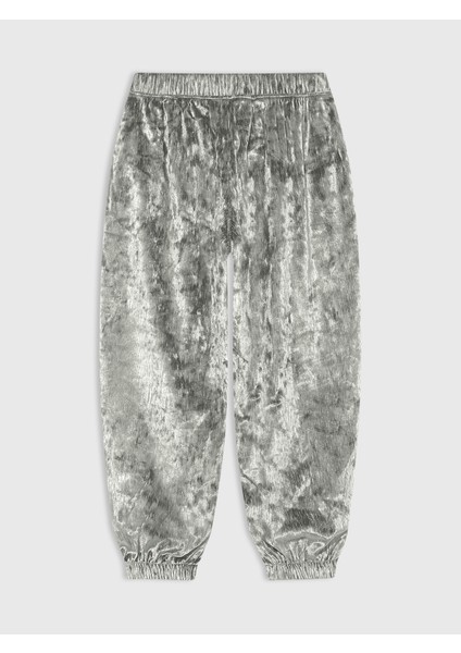 Kız Çocuk Yeşil Kadife Paraşüt Pantolon fiyatları