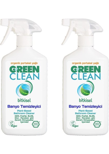 Portakal Yağlı Banyo Temizleyicisi 2 Li Set