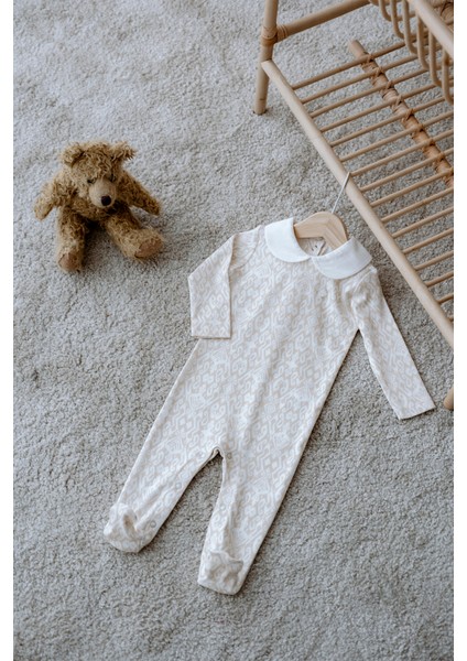 Çocuk Tulum - Ikat / Bej