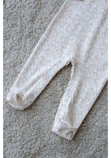 Çocuk Tulum - Ikat / Bej fırsatları