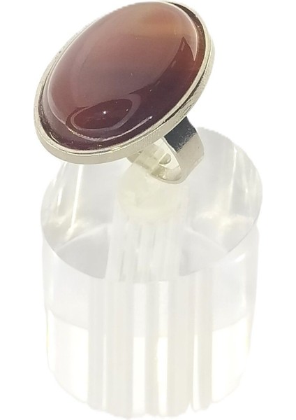 Kadın Ayarlanabilir Doğal Taş Yüzük