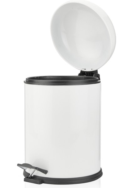 Bath Bon Çöp Kovası - Beyaz - 5 Lt