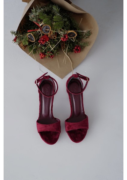 Kadife Topuklu Ayakkabı modelleri