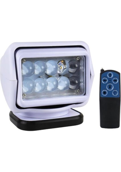Uzaktan Kumandalı Projektör Beyaz LED 50 Watt 12-24V