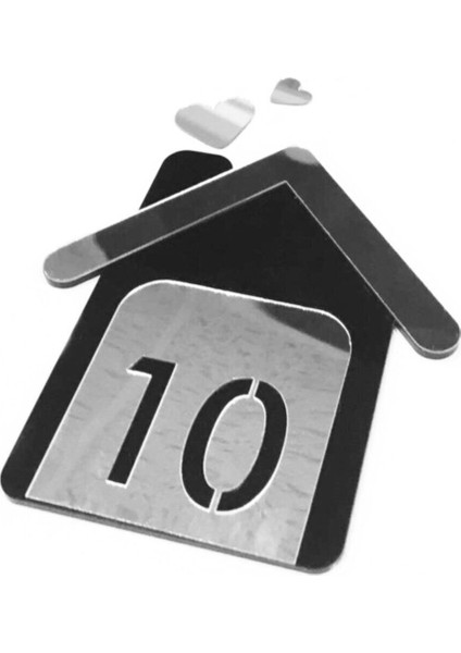 Ev Temalı Daire Kapı Numarası No:2