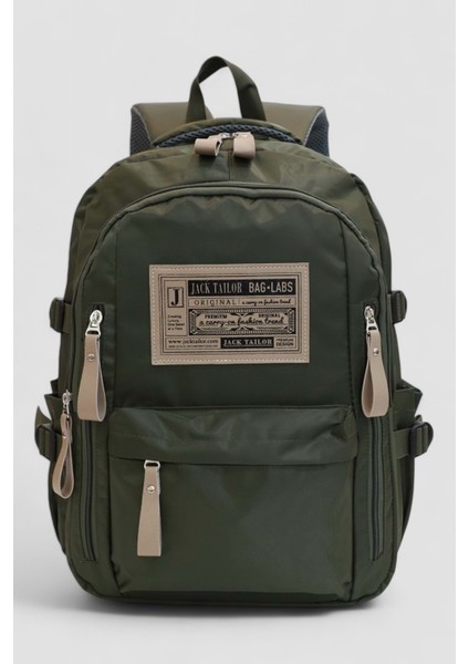 Jack Taılor 2111-60010 Unisex Anatomik Sırt Destekli Günlük ve Okul Sırt Çantası - NKT02111-HAKI-TEKEBAT fırsatları