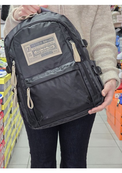 Jack Taılor 2111-60010 Unisex Anatomik Sırt Destekli Günlük ve Okul Sırt Çantası - NKT02111-SIYAH-TEKEBAT