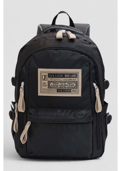Jack Taılor 2111-60010 Unisex Anatomik Sırt Destekli Günlük ve Okul Sırt Çantası - NKT02111-SIYAH-TEKEBAT modelleri