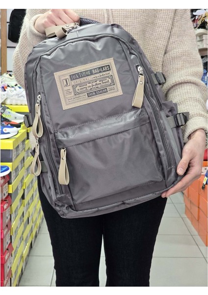 Jack Taılor 2111-60010 Unisex Anatomik Sırt Destekli Günlük ve Okul Sırt Çantası - NKT02111-FÜME-TEKEBAT fiyatları
