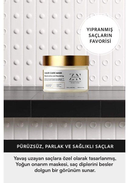 Dökülme ve Yıpranmaya Karşı Besleyici, Onarıcı Hızlı Saç Uzatmaya Yardımcı Saç Derisi Bakım Maskesi modelleri