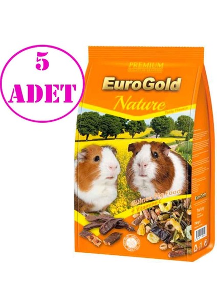 Eurogold Guinea Pig Yemi 750 gr 5 Ad