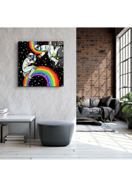 Rainbow Astronauts Cam Tablo