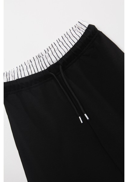 Beli Lastikli Kız Çocuk Kargo Pantolon Siyah fiyatları