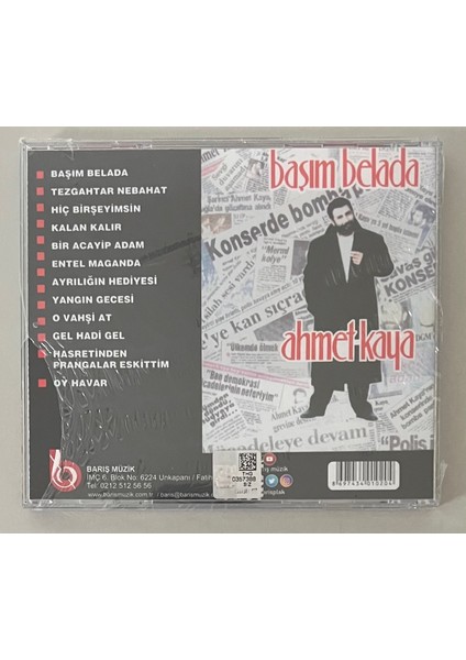 Ahmet Kaya - Başım Belada CD