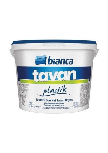 Tavan Boyası 3,5 kg Beyaz