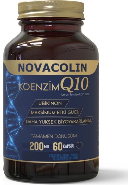 KoenzimQ10 (Ubikinol) 60 Kapsül