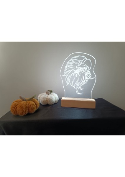 Kartal Gece Lambası Dekoratif LED Lamba USB 25*17 fiyatları