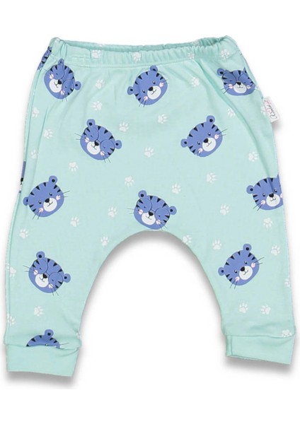 Aslan Baskılı Ribanalı Tek Alt