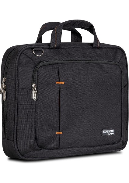 UL160 15,6 inç Laptop Çantası Notebook Çantası El Çantası-Siyah