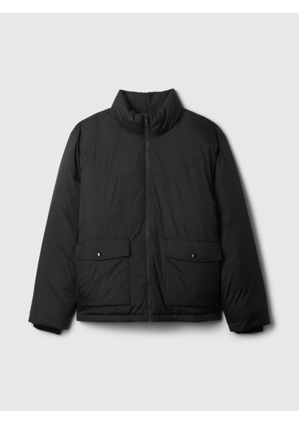 Erkek Siyah Modern Puffer Şişme Mont fiyatları