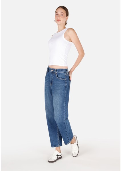 Slim Fit Kadın Beyaz Atlet Cl1064021