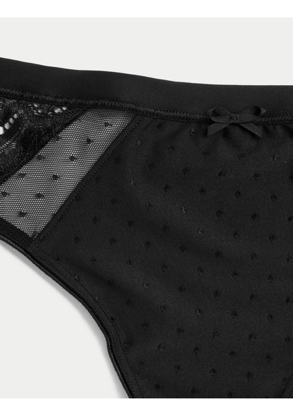 3'lü Amelia Dantelli Bikini Külot Seti