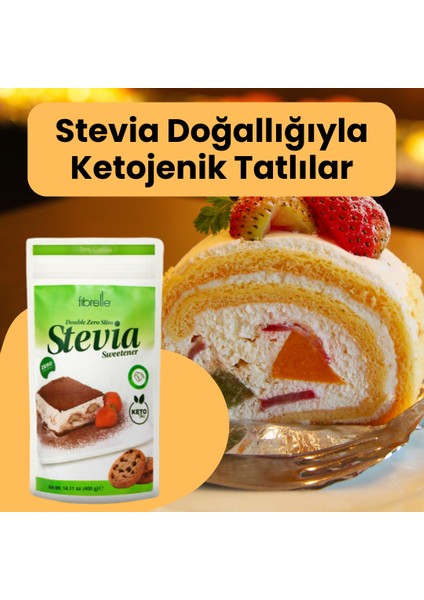 Duble Zero Slim Stevialı Tatlandırıcı 400 gr