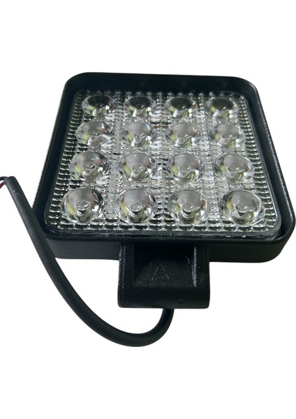 16 Ledli 12\24 Uyumlu Metal Kasa Çalışma Lambası 28 mm modelleri