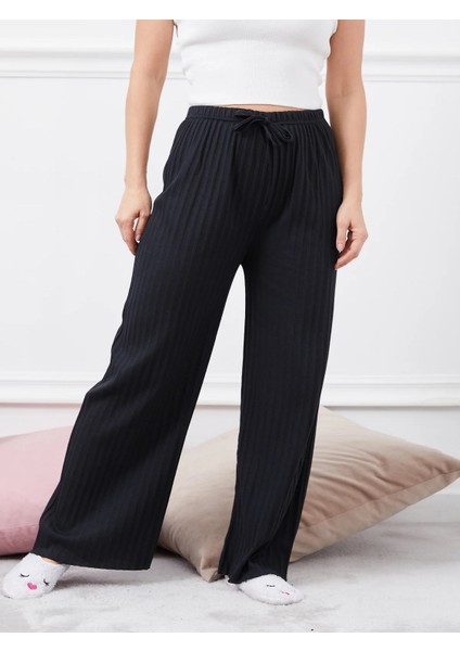 , Kadın Fitilli Pijama Altı