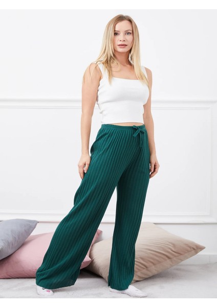 , Kadın Fitilli Pijama Altı