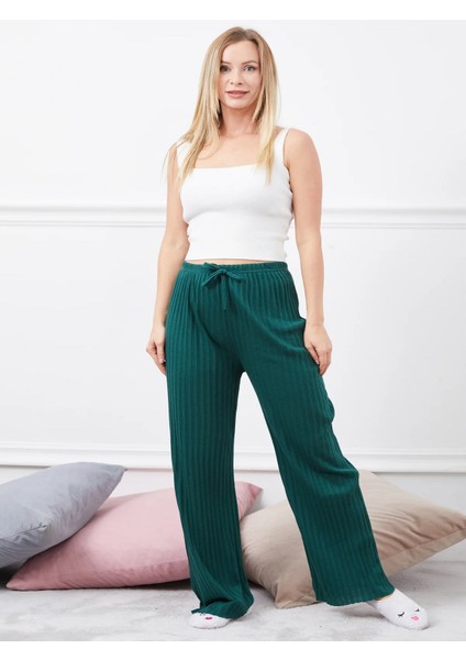 , Kadın Fitilli Pijama Altı