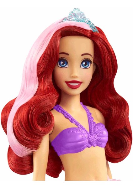 HLW00 Disney Prensesleri Muhteşem Renk Değiştiren Saçlı Deniz Kızı Ariel