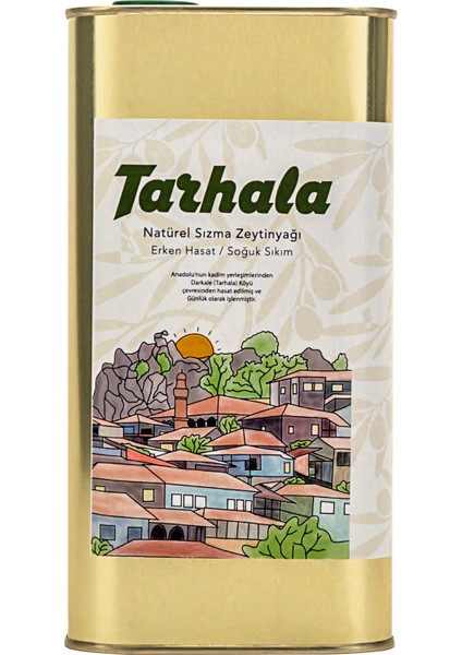 1 Lt Erken Hasat Soğuk Sıkım Zeytinyağı