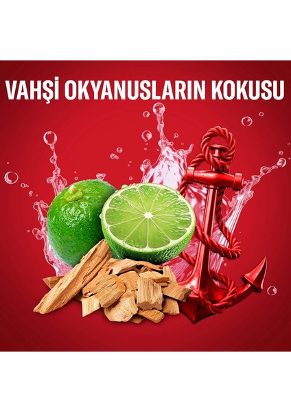 Captain Erkekler Için Duş Jeli ve Şampuan Ekstra-Xll 1000 ml x 2 Adet