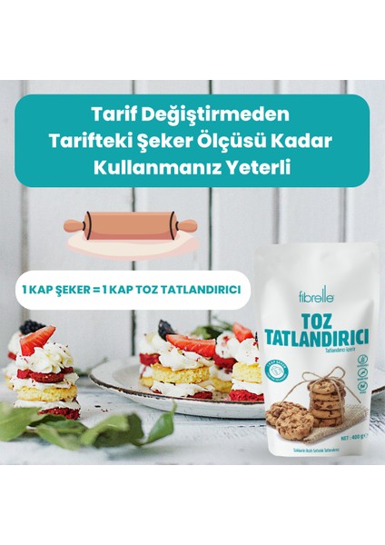 Toz Tatlandırıcı 400 gr indirimleri
