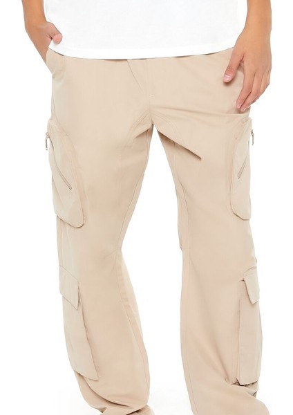 Slim-Fit Kargo Pantolon
