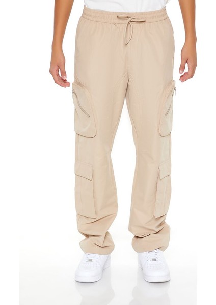 Slim-Fit Kargo Pantolon