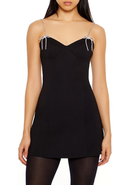 Askı Detaylı Mini Elbise fiyatları