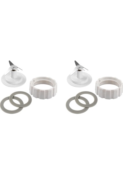 2x Bıçak Yedek Parçaları ile Kavanoz Taban Kapağı ve O-Ring Conta Conta Aksesuarları Kiti Hamilton Beach Blender Parçaları (Yurt Dışından)