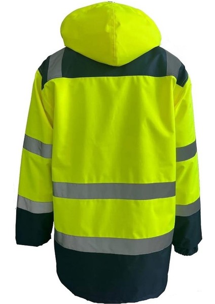 Reflektörlü Oxford 3+1 Parka 3 Farklı Kullanım Sarı indirimleri