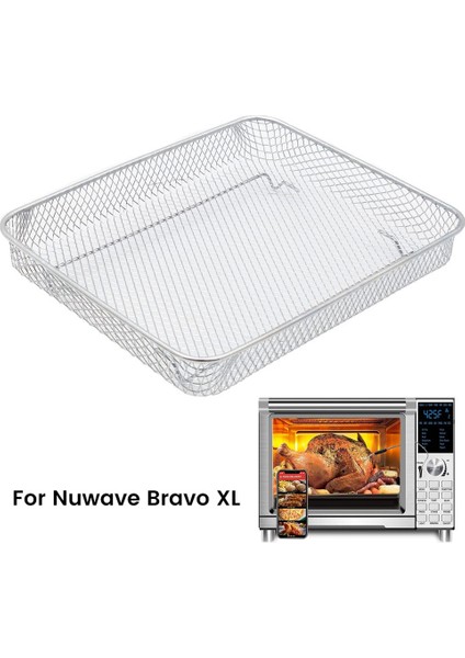Hava Fritöz Sepeti Nuwave Bravo Xl 30-Quart Konveksiyonlu Fırın Pişirme Sepeti Pişirme Ev Yedek Aksesuarlar (Yurt Dışından)
