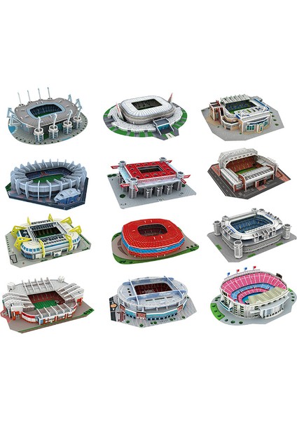 Futbol Bulmacaları 3D Futbol Stadyumları Montessori Eğitimi El Yapımı Oyuncaklar Orijinal Hediyeler Ev ve Dekorasyon (Yurt Dışından) fiyatları