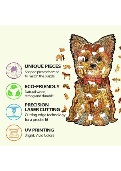 Yavru Köpek Kedi 3D Hayvan Bulmacaları Ahşap Bulmaca Yetişkin Çocuklar Yapboz Bulmacaları Montessori Oyunları Çocuklar Noel Hediyeleri Oyuncaklar (Yurt Dışından) fırsatları