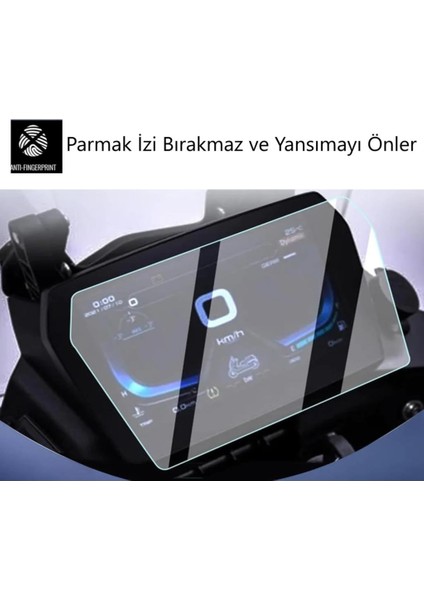Voge 525 Dsx Mat Ekran Koruyucu 7 Inç Gösterge Paneli Şeffaf modelleri