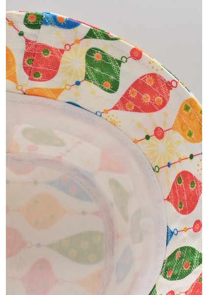 Desenli Kova Balıkçı Şapka Bucket Hat-Beyaz modelleri