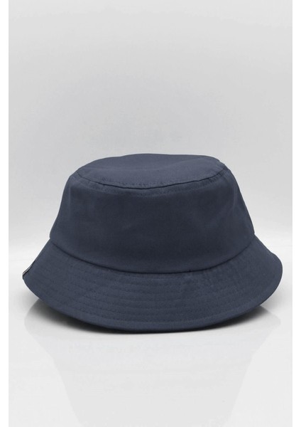 %100 Pamuk Lacivert Kova Balıkçı Şapka Bucket Hat