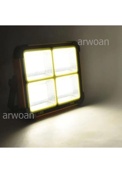 Portatif Solar LED Projektör Güneş Enerjili Seyyar LED Işık Taşınabilir Sokak Aydınlatması modelleri