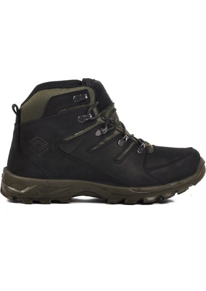 Siyah Nubuk-Haki Su Geçirmez Erkek Outdoor Bot M5558 M
